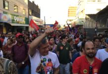 Iran Barbosa participa da segunda manifestação nacional contra o desmonte da educação