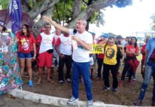 1º de maio: Iran presente na marcha dos trabalhadores contra a Reforma da Previdência