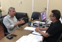 Iran Barbosa se reúne com Secretário de Segurança Pública