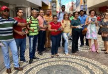 Mandato de Iran Barbosa participa de panfletagem contra a Reforma da Previdência