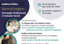 Audiência Pública debaterá Formação Profissional e Inclusão Social