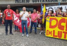 Iran participa de ato em defesa da educação, da soberania brasileira e dos direitos dos trabalhadores