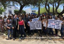 Iran Barbosa participa de Ato contra o fechamento da Maternidade de Capela