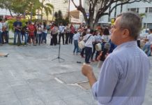 Iran Barbosa participa de ato em defesa do SUAS e prestigia posse da diretoria do SATED