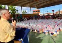 Deputado Iran Barbosa participa da Campanha Natal Permanente da LBV