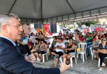 Iran participa de assembleia unificada dos servidores públicos estaduais