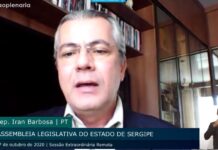 Iran Barbosa manifesta solidariedade aos profissionais da saúde