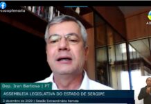 Iran Barbosa cobra pagamento de 40% de insalubridade aos trabalhadores da Saúde e medidas de combate à Covid-19