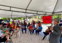 Iran Barbosa participa de vigília em defesa dos direitos do Magistério e dos servidores estaduais