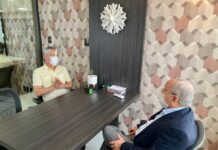 Iran Barbosa discute preparativos para o Ano Cultural Paulo Freire com o presidente da Alese