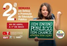 Iran destaca a 22ª Semana Nacional em Defesa e Promoção da Educação Pública