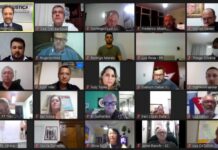 Iran participa da construção da Associação Nacional em Apoio e Defesa dos Direitos das Vítimas da Covid-19 Imagem da Assembleia de constituição da Associação Nacional Vida e Justiça