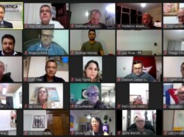 Imagem da Assembleia de constituição da Associação Nacional Vida e Justiça