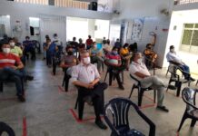 Iran Barbosa participa de Seminário e parabeniza o Sindisan