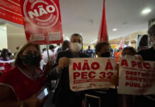 Iran Barbosa destaca ações de servidores e sindicalistas contra a PEC 32