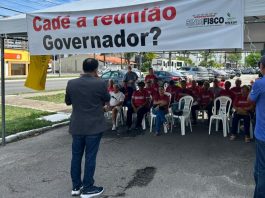 Iran destaca a agenda de lutas do Fisco Estadual de Sergipe