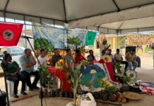 Iran Barbosa participa de atividade de troca de sementes crioulas