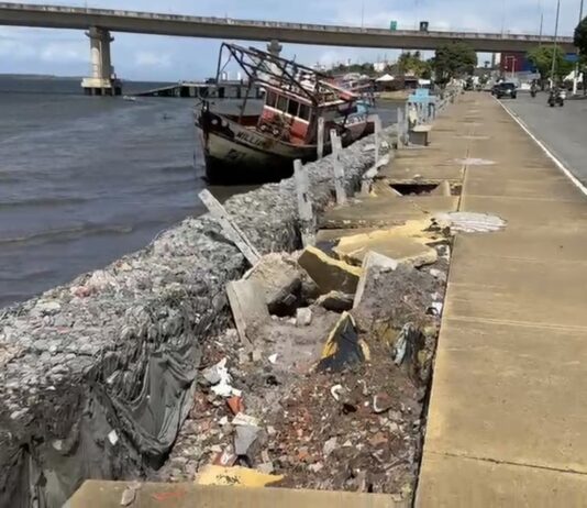 Iran Barbosa cobra da Prefeitura mais cuidados com as orlas de Aracaju